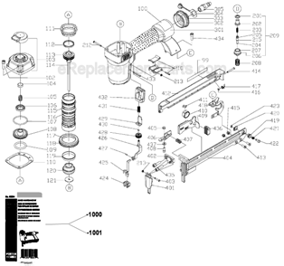 Part Location Diagram of 894776 DeWALT DRIVER GUIDE DISK